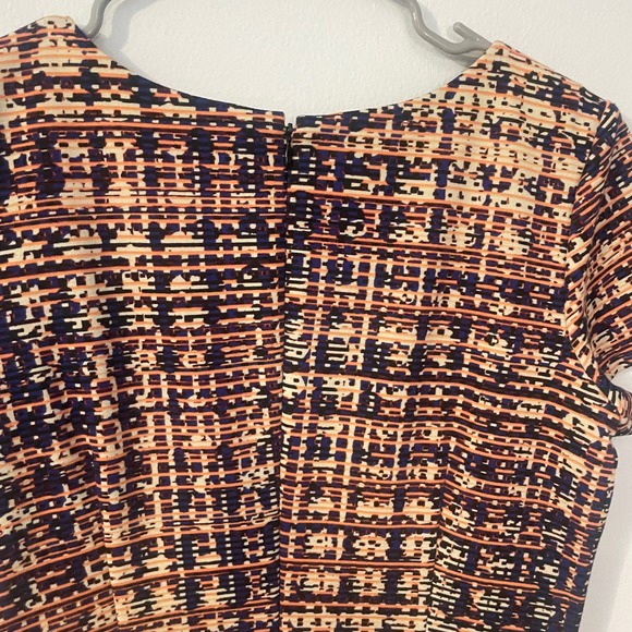 NORDSTROM ELLEN TRACY TWEED PRINT PONTE SHEATH DRESS SIZE 8 - Picture 10 of 10